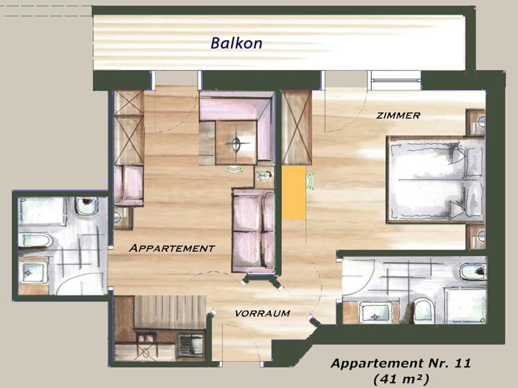 Apartment Garni Alpenresidence Cadipietra